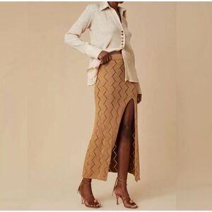 NWT Revolve x Savannah Morrow The Label Lauryn knit skirt size XS